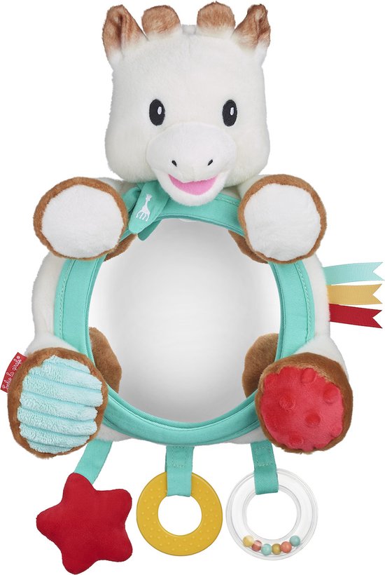Sophie de giraf Activiteitenspiegel - Knuffel - Baby speelgoed - Kraamcadeau - Babyshower cadeau - Vanaf 0 maanden - 30 x 28 x 9 cm van Sophie de Giraf.