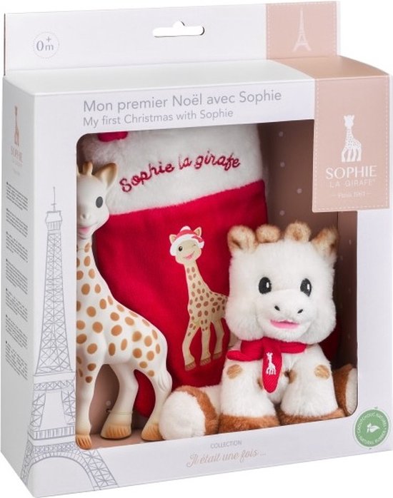 Sophie de giraf baby's eerste kerstmis set van Sophie de Giraf.