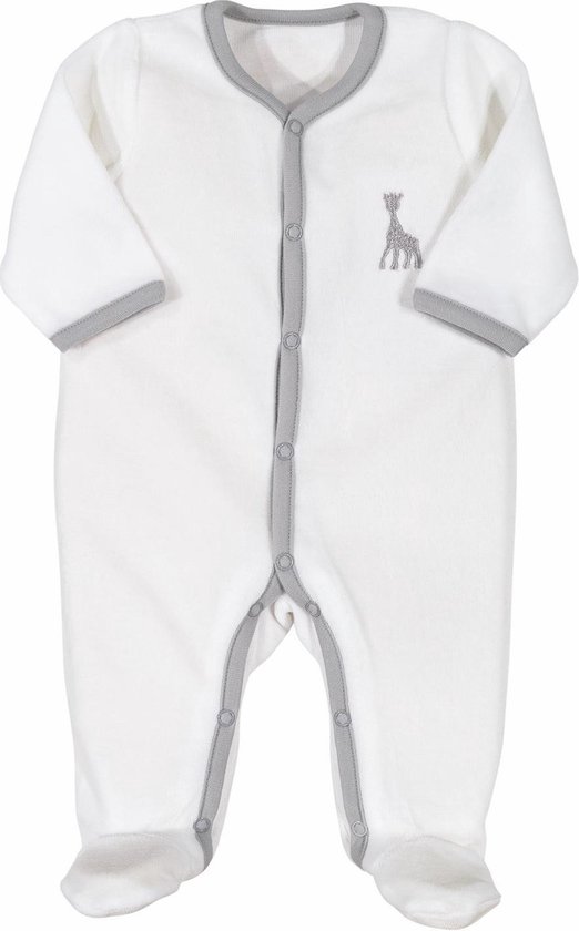 Sophie de giraf - boxpakje - velours - wit - 3 Maanden - 60 cm van Merkloos