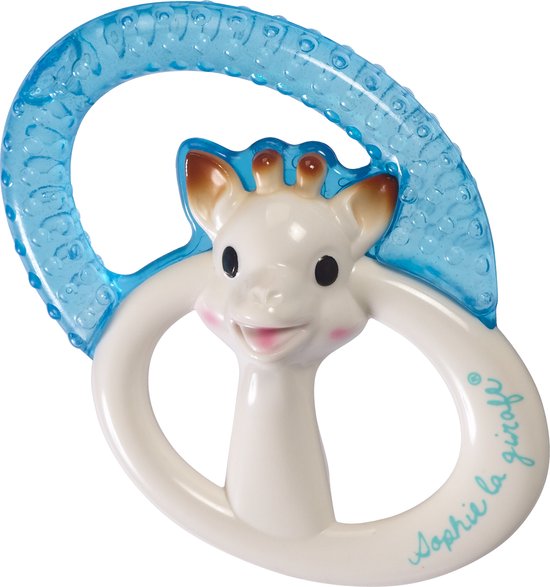 Sophie de giraf Koelbijtring - Verkoelende bijtring - Bijtspeelgoed baby - Bij doorkomende tandjes - Kraamcadeau - Babyshower cadeau - In witte geschenkdoos van Sophie de Giraf.