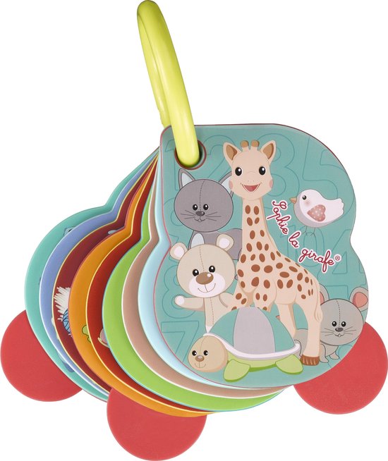 Sophie de giraf Numero'golo - Babyboekje - Baby boek - Leren tellen met Sophie! - Vanaf 3 maanden - 9x3x1 cm - 11 Kaarten van Sophie de Giraf.