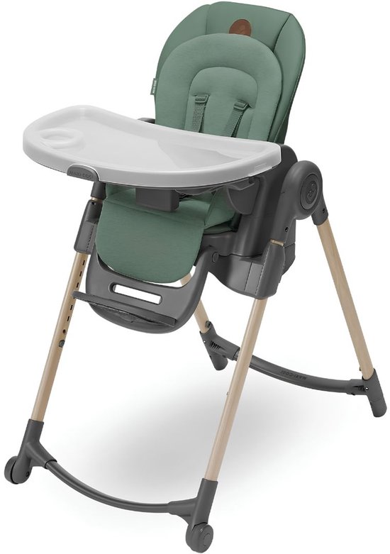 SP® Kinderstoel - Kinderstoeltje voor Peuter - Kinderstoel Inklapbaar - Groen - 87cm x 56cm x 106cm van sp