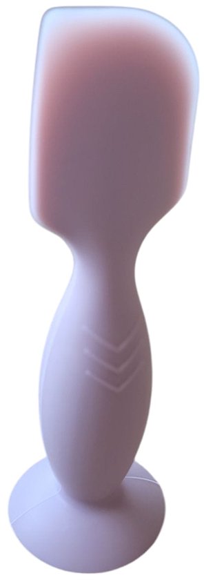 Spatel om creme aan te brengen - Baby insmeren - Schone handen - Silicone - Rose van Tiamo