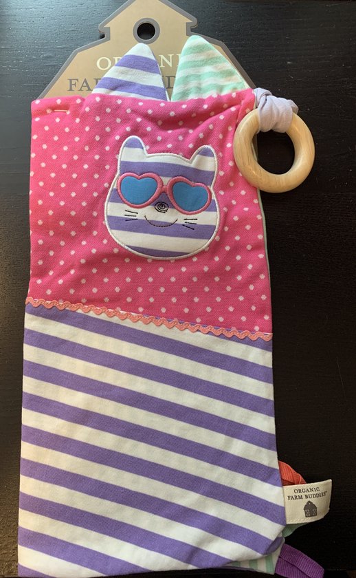 Speeldoek - Knuffeldoek - 35 x 35 cm - eco van Apple Park van Apple Park