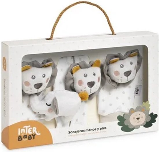 Speelgoed baby - hand en voet set - rammelaar - cadeautip - kraamcadeau - feestdagen - baby speelgoed