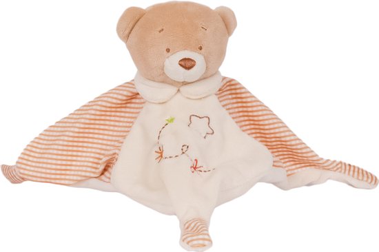 Speelgoedtopdeals - Pluche Knuffeldoek Billie Beer - 23 cm van SpeelGoed