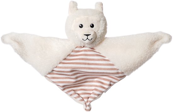 Speelgoedtopdeals - Pluche Knuffeldoekje Alpaca - 27 cm
