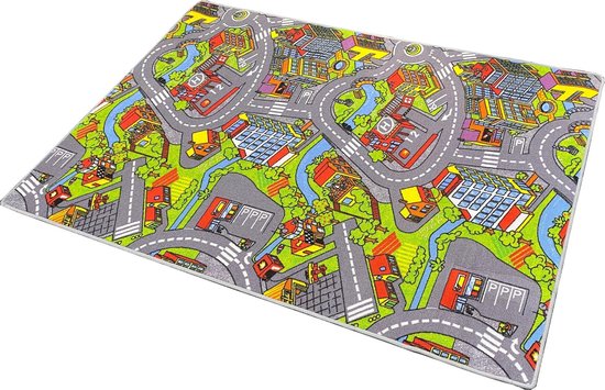 Speelkleed Big City - 140x200 cm van Deltas