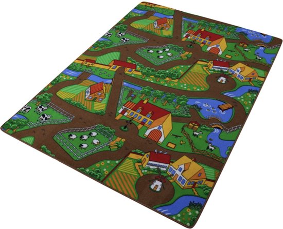 Speelkleed Farm - 90 x 200 cm van Bambolino Toys