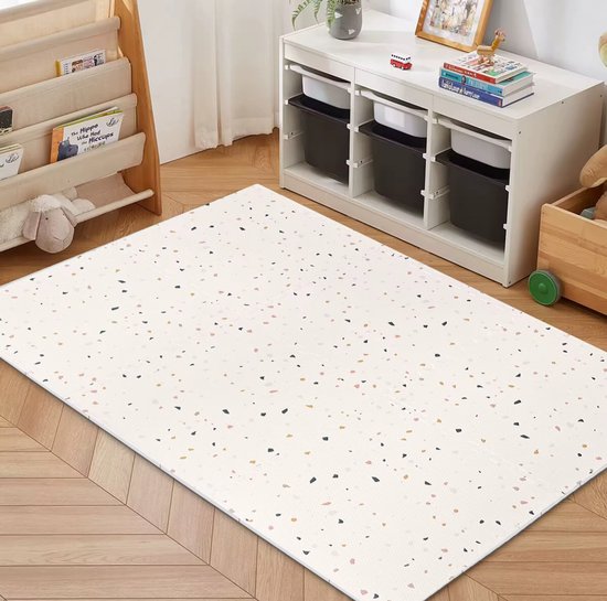 Speelmat 180x120cm – Dikke EVA Foam Vloermat – Opvouwbaar & Waterdicht – Antislip & BPA-vrij – Speelkleed voor Baby & Peuter – Veilig & Educatief – Kleurrijke Kinderkamer Must-have van Merkloos