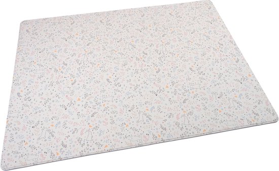 Speelmat baby Little gem - Sweet little rabbits - 100 x 140 cm - afwasbaar & antibacterieel van Little gem