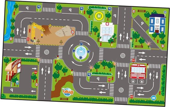 Speelmat stad - interactieve speelmat voor kinderen van Vtech
