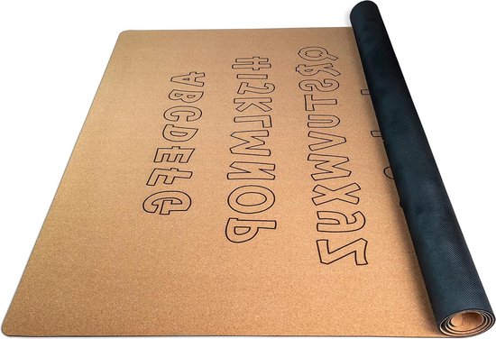 Speelmat zonder schadelijke stoffen - Kruipmat voor baby's en kinderen speeltapijt ABC 160 x 110 cm van Träumeland