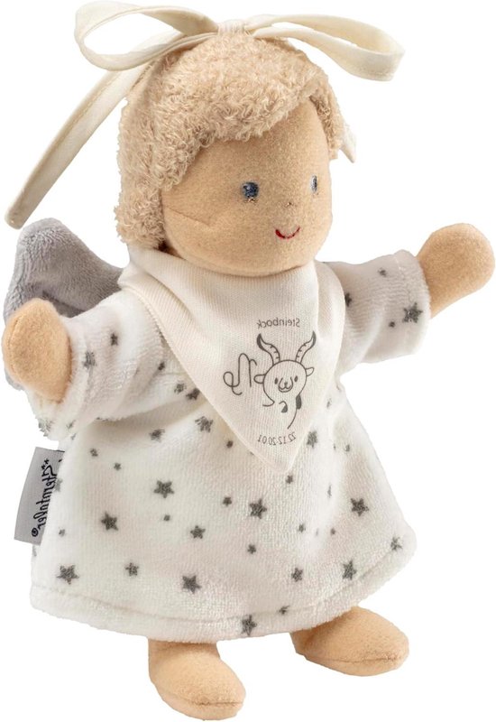 Speelpop Hanger - Beschermengel - Baby Kalmeren - Sterrenbeeld Motief - N.v.t. - Ecru van Merkloos