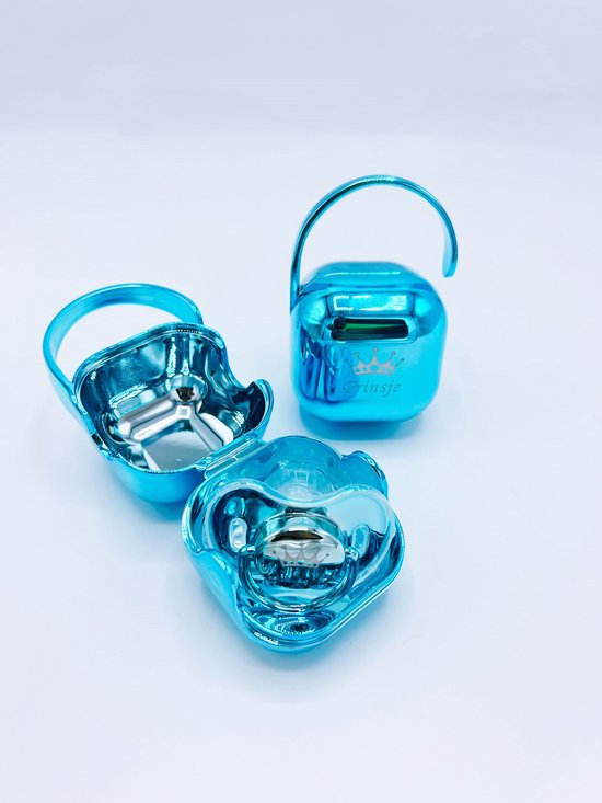 Speen met speenhouder - fopspeen met fopspeenhouder - baby speen - luxe fopspeen set - kan ook rechtstreeks als cadeau worden verstuurd van Bibsy