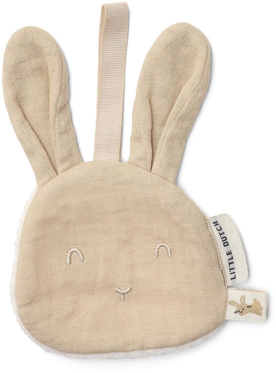 Speendoekje - Beige - Newborn Naturals - Baby Bunny van Jollein