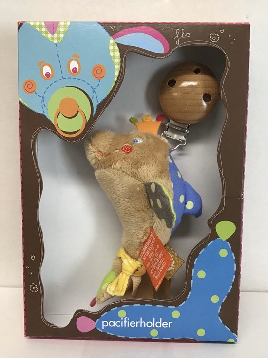 speenkoord Dolfijn Speenhouder - Kraam cadeau - Speenketting van Little Dutch