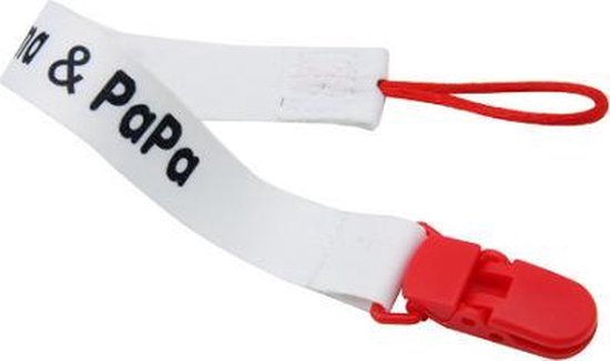 Speenkoord I love papa & mama van Funnies.