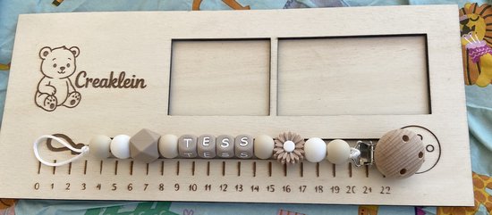 Speenkoord met naam van Merkloos