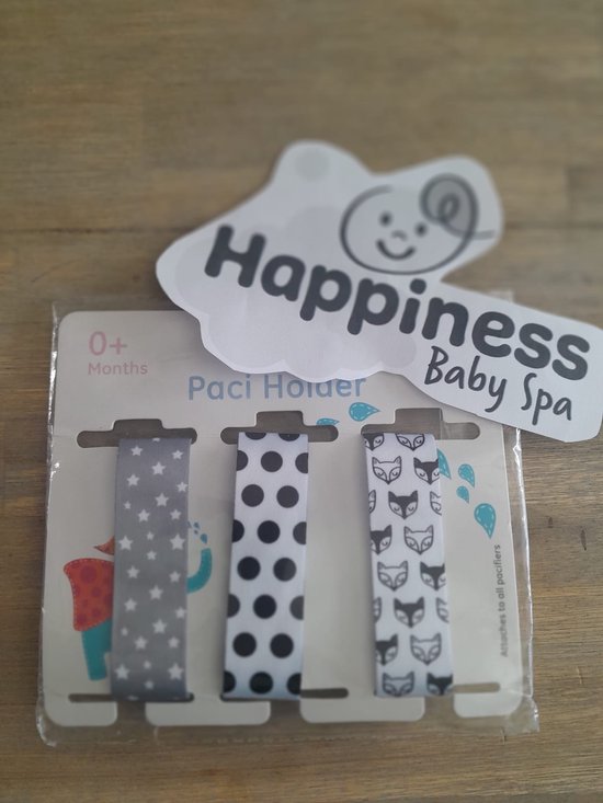 Speenkoorden Set 3 stuks - design vos - baby speenkoord van Little Dutch