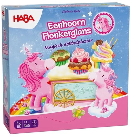 Spel - Eenhoorn Flonkerglans - Magisch dobbelplezier - 4+