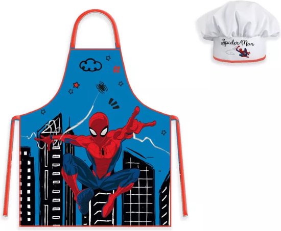 Spiderman Kokssetje Blauw Rood van Disney