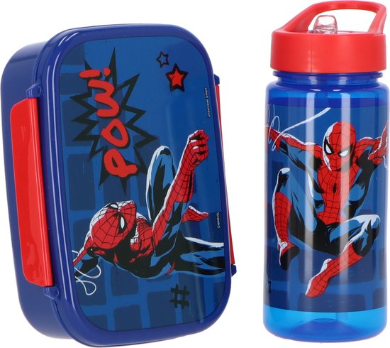 Spiderman Lunchset van Merkloos