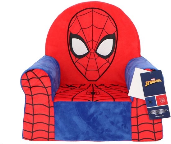 Spiderman Pluche Stoel -3D - Kinderen van Merkloos