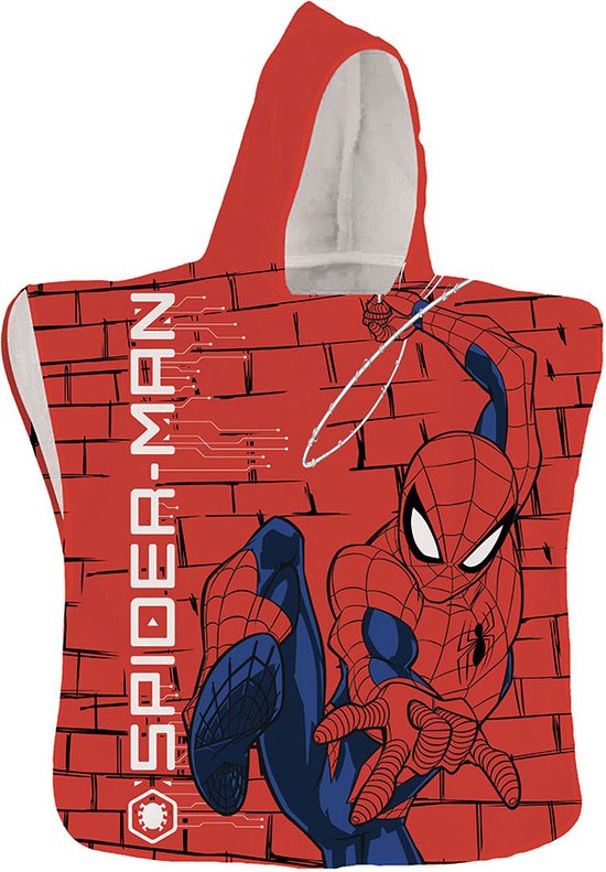 SpiderMan Poncho, Fight - 50 x 100 cm - Polyester van Karactermania