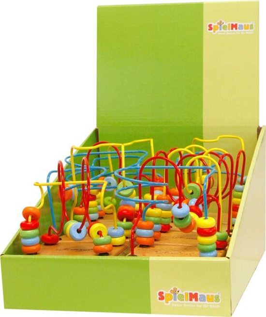 SpielMaus Kleine spiralen, 12cm – 40771123 | 4 versies van SpielMaus