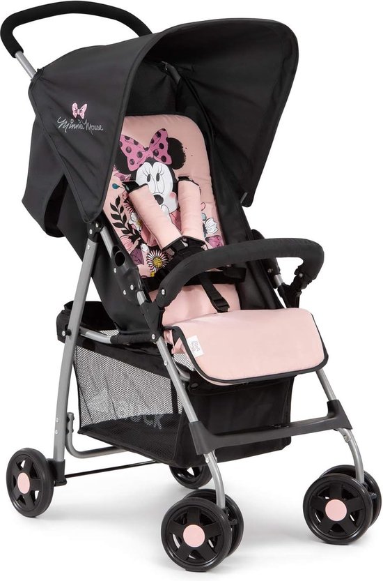 Sport lichtgewicht buggy tot 18 kg met ligstand vanaf de geboorte, gemakkelijk en compact inklapbaar, voorbeugel, grote boodschappenmand - rood van Safety 1st.