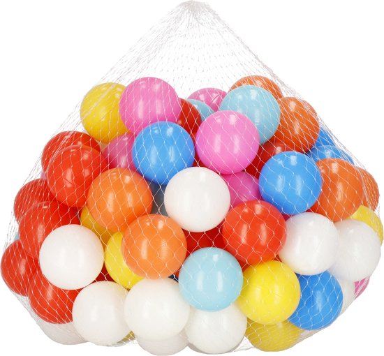 Springos Ballenbakballen - 100 Stuks - Ballen Voor Ballenbak Of Zwembad - Hoge Kwaliteit van Merkloos
