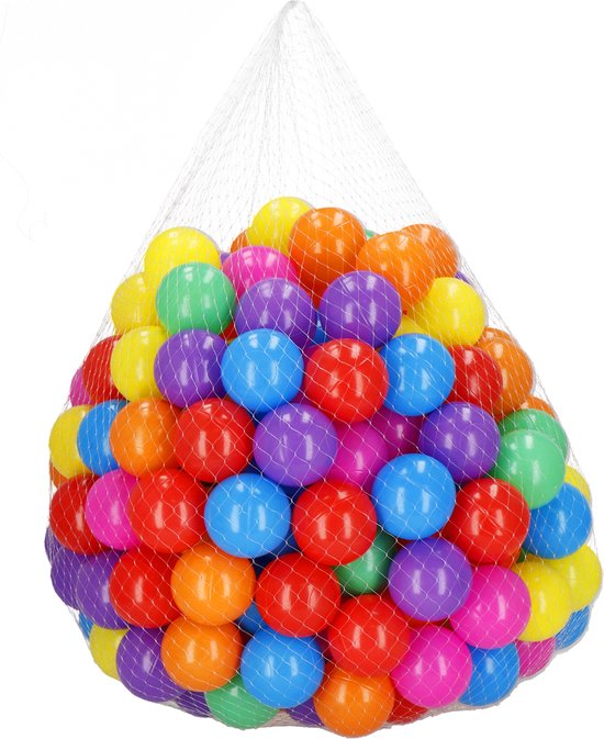 Springos Ballenbakballen - 200 Stuks - Ballen Voor Ballenbak Of Zwembad - Hoge Kwaliteit van Springos