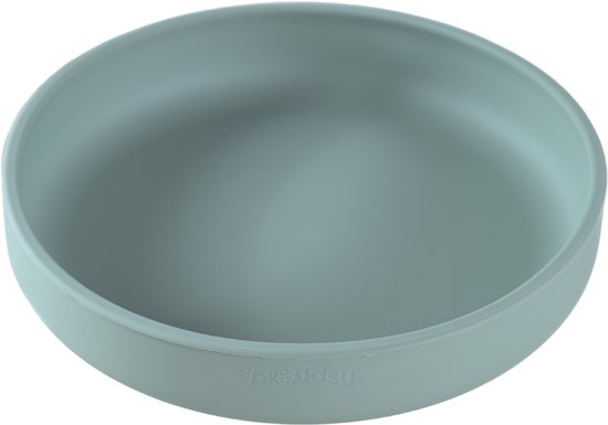Sproudsy Kinderbord Serene – Zuignap – Kinderservies - Baby – Vintage Green