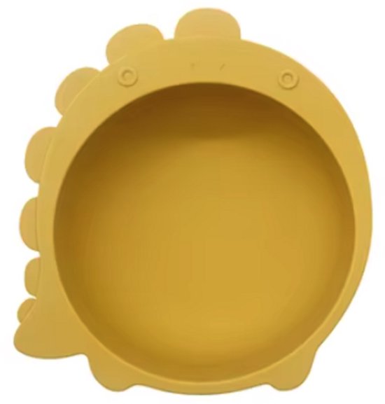 Sproudsy Kom Dino – Zuignap – Kinderservies - Baby – Mango van Habonne