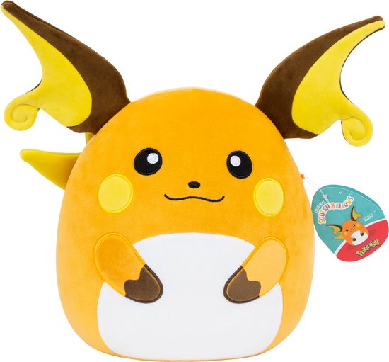 Squishmallows - Pokemon Raichu - Large Plush - Wave 11 - 35cm Plush