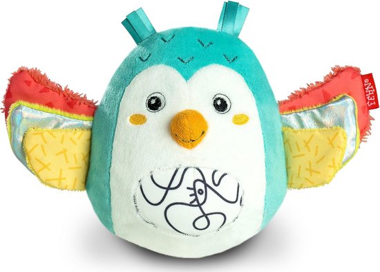 Staande Hoot Speelgoed voor Baby's en Dreumesen Vanaf 6 Maanden