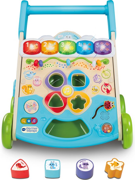 Stap & Leer Loopwagen van Vtech