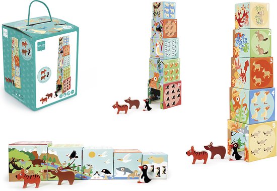 Stapeltoren - Dieren Van De Wereld van Little Dutch