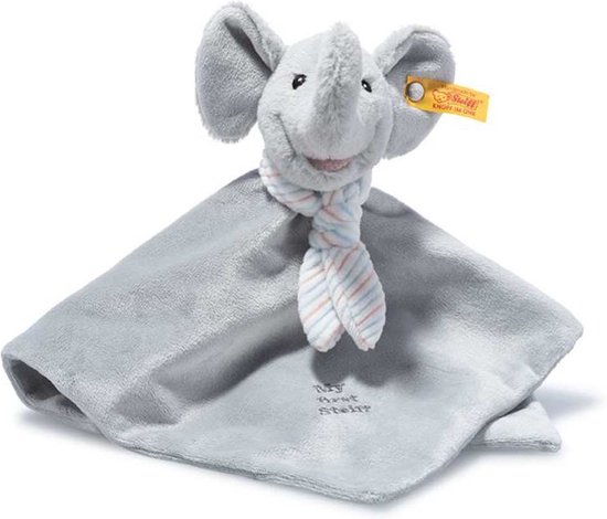 Steiff Ellie olifant knuffeldoek 26 cm. EAN 242724 van Merkloos