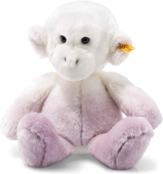 Steiff Knuffel Soft Cuddle Friends Aap lila - 30 cm van Steiff