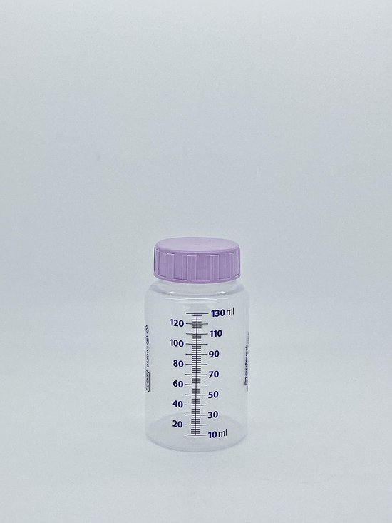 Sterifeed Moedermelk Bewaarfles voor eenmalig gebruik 130 ml - Steriel verpakt 20 stuks van Sterifeed
