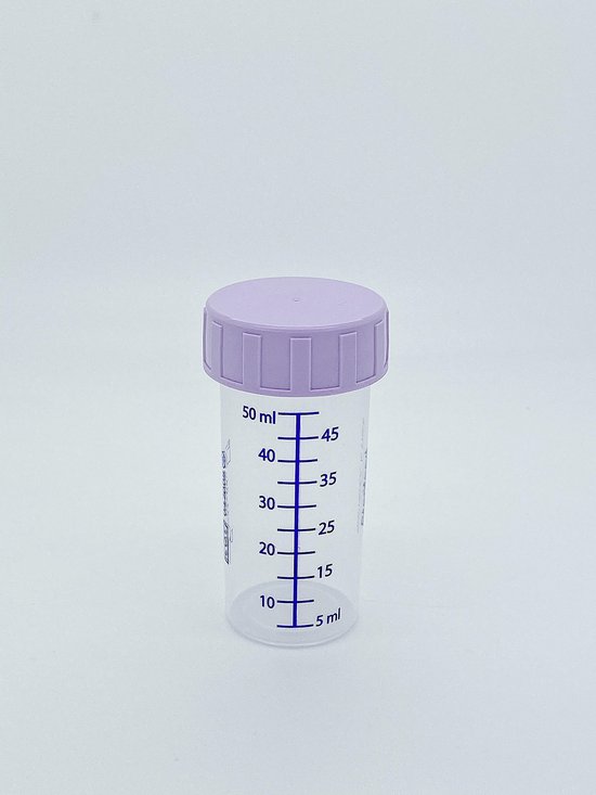 Sterifeed Moedermelk Bewaarfles voor eenmalig gebruik 50 ml 20 stuks van Sterifeed