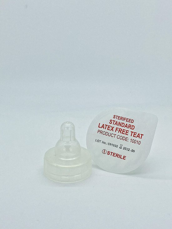 Sterifeed Standaard Flessenspeen - Steriel Verpakt 20 stuks van Sterifeed