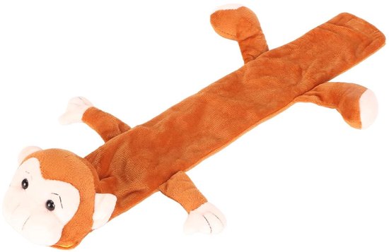 Stethoscoophoezen Dierenvorm - Pluche Stethoscoopmouwen - Kinderen Ontspannen - Zacht Pluche Materiaal - 20 x 15 x 10 cm - Aap