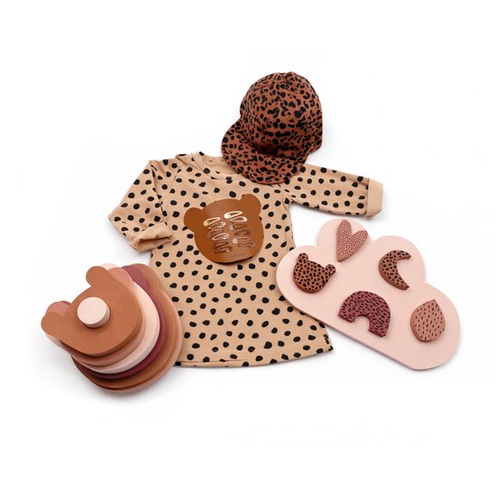 Stijlvol Kraampakket - geboorte pakket - kraamgeschenk - baby - cadeau - Meisje van Merkloos