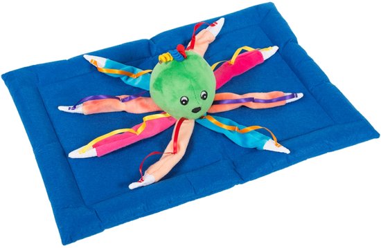 Stimove sensorisch speelgoed Octo Pad verzwaard en trillend blauw.