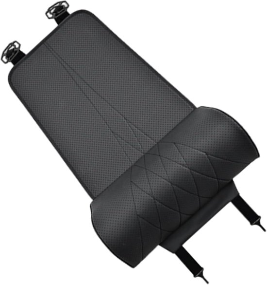 Stoel Verlenger - Beensteun Extender - Lang Rijden Comfort - Ergonomisch Ontwerp - 62x40cm - Zwart