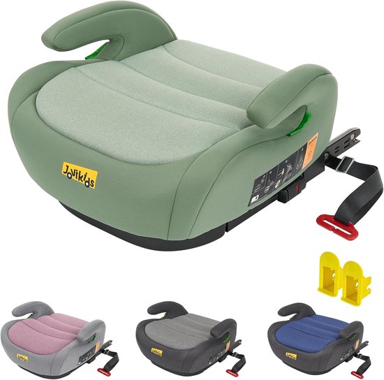 Stoelverhoger Auto I-Size ISOFIX voor Kinderen 6-12 Jaar | Veilig en Comfortabel van Merkloos
