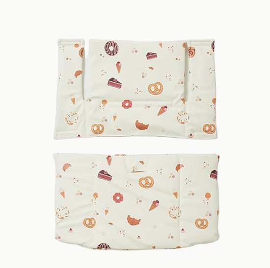 Stoelverkleiner donut taart - kussenset donuts - stoelverkleiner donut taart voor stokke tripp trapp - kinderstoel verkleiner - stoel kussen